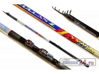 Удилище с кольцами DAIWA Vulcan-Z VS50GA